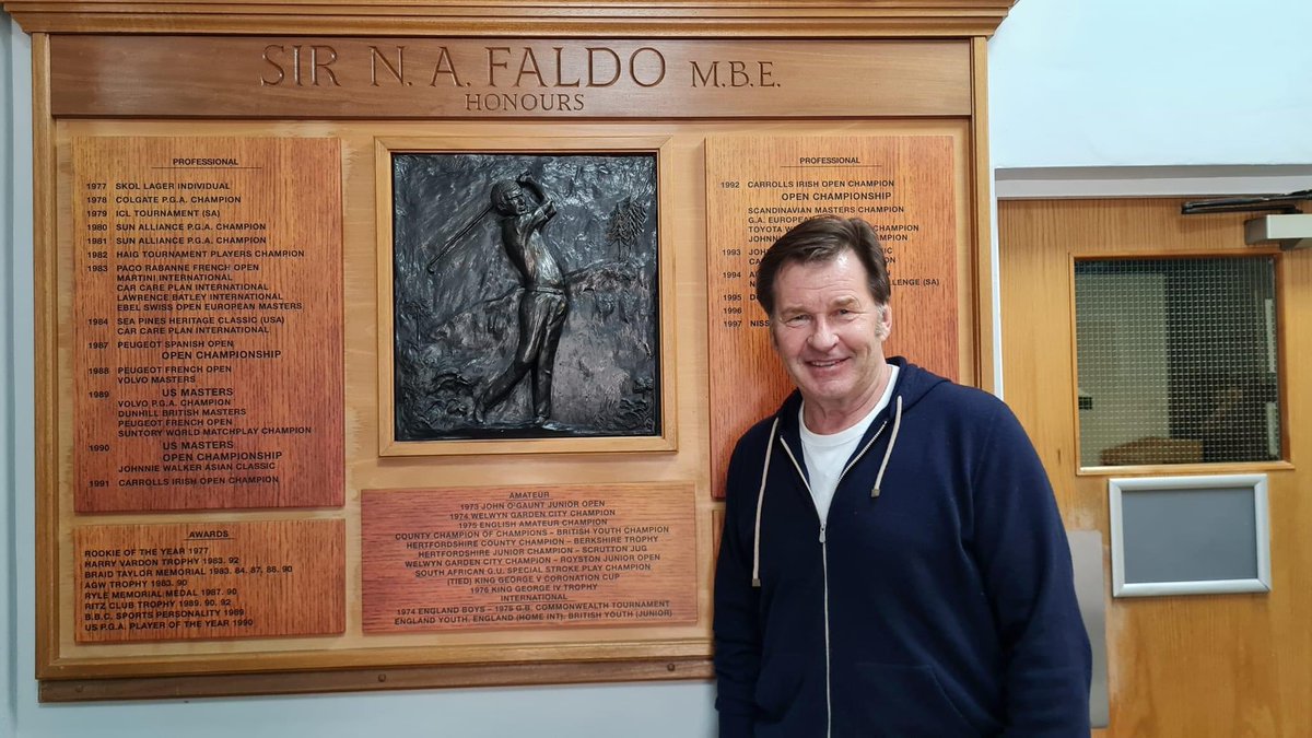 A lad from Welwyn Garden City @NickFaldo006  #1 🏆🏆🏆🏆🏆🏆