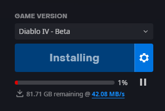 h0verlord's tweet photo. Disk Space Optimization Level Blizzard. #blizzard #DiabloIV  #Diablo4 https://t.co/Ke0oEbl7MU