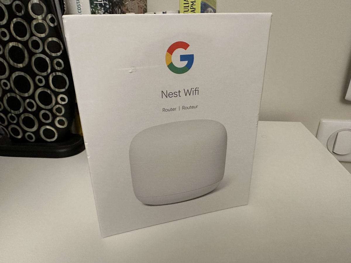domogeek_net's tweet photo. 🎁 CONCOURS 🎁
Pour le retour de #domogeek (suite incompétence de Twitter pour récupérer le compte d’origine), tentez de remporter un #nestwifi (routeur) avec @domogeek_net

Pour participer :
🔁 RT le tweet
✅ Follow @domogeek_net

TAS le 1 mai ! https://t.co/gidvvWitYN