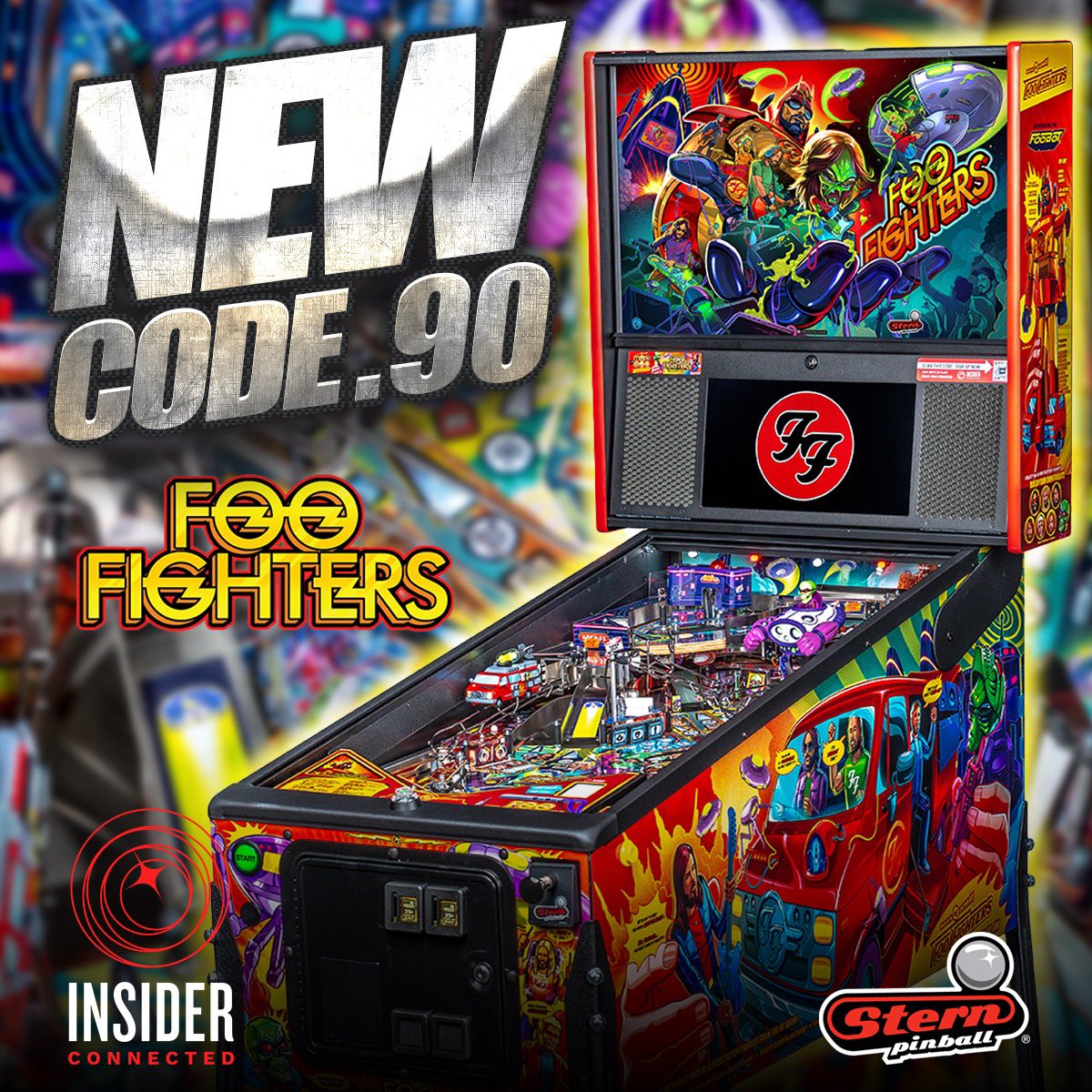 sternpinball's tweet photo. The first @foofighters code is here! v0.90.0 for the Pro, Premium, and Limited Edition models have now been released and contains game enhancements, additional polish and game adjustments. 

Code updates and read me files are available at https://t.co/CE3zvcQWGa

🤘👽🛸 https://t.co/OcEWKi3ehj