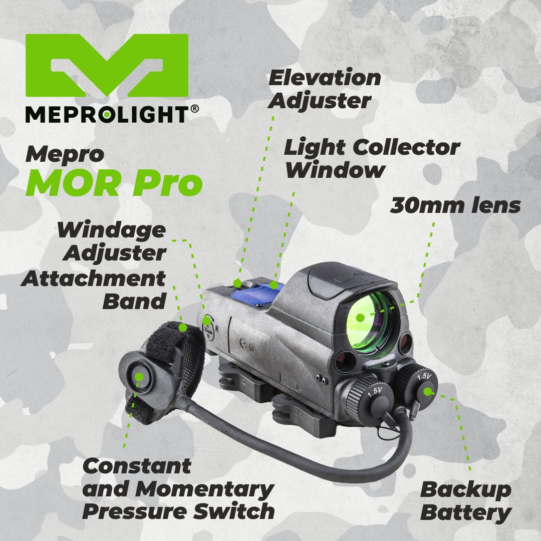 SportsandGadget's tweet photo. Meprolight Mepro MOR Pro Multi-Purpose Red Dot Reflex Sight 2.2 MOA w/ Red Visible &amp; IR Laser

To buy: https://t.co/7o9CDhSyWU

#metrolight #sight #optics #mepro #huntinglife #huntingday #huntinggear #Sportsandgadgets #outdoor #outdoors #outdoorlife #Smartoutdoors #wearable4u https://t.co/pjskXniAYO