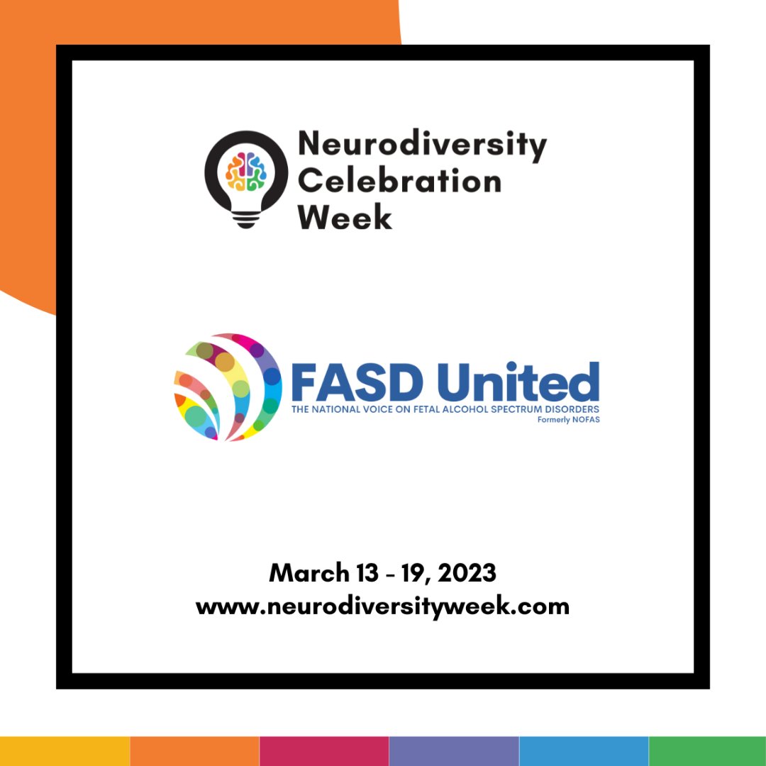 FASDUnited's tweet photo. Happy #Neurodiversityweek! Approx. 15-20% of population has a neurological difference--& people with #FASDs hold neurodiversities too. To celebrate someone w/ neurodiversity this week try the #StarsforStarla program!
Info: https://t.co/P5r1SJqVak https://t.co/dsKzBu7syw