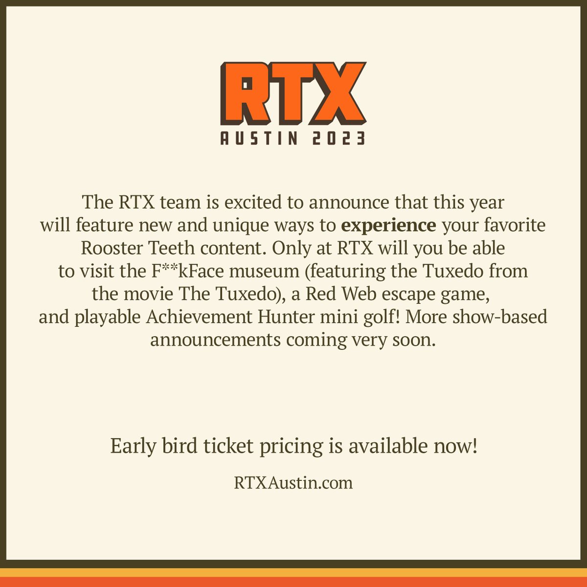 RTX Event tweet media