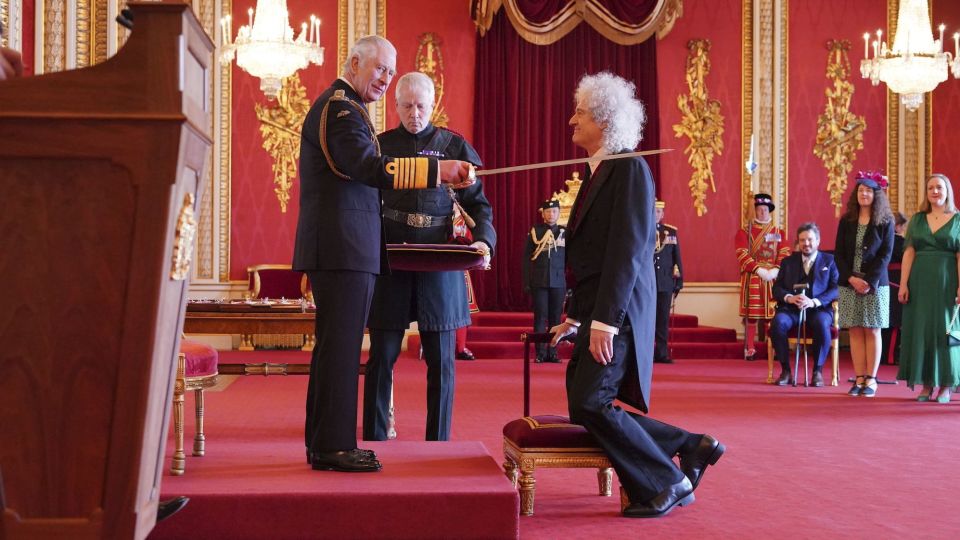 Congratulations to Sir Brian May!!!