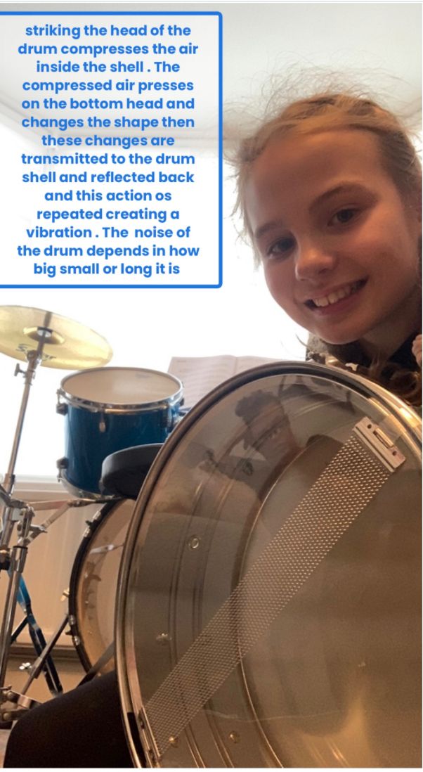BoltonAndy's tweet photo. @MarklandHill learning how she creates loud noises! #ScienceWeek https://t.co/rNvZysEILn