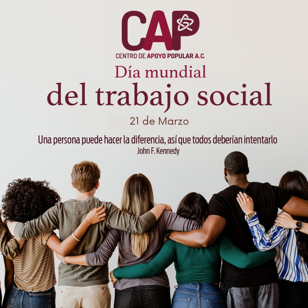 En el #DíaMundialDelTrabajoSocial, aplaudimos a los trabajadores sociales por su labor en la promoción de los derechos humanos y la justicia social. ¡Gracias por su incansable trabajo!