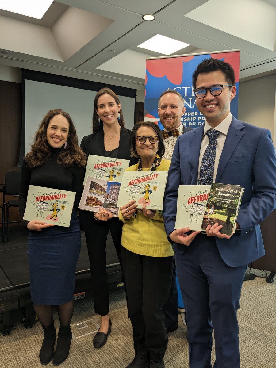 This year's Action Canada Fellows presented their reports with targeted actions on three angles of the country's housing crisis. Over 200 people joined in person and virtually to hear and discuss their policy recommendations. Read their reports here: actioncanada.ca/apply/