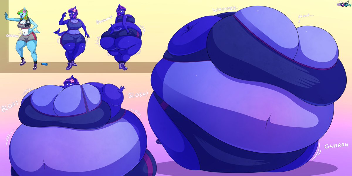 FrootieBuck's tweet photo. My half of a sequence trade with @lj_caffie 

All it takes is one potent drink too many on a fun run and it can ruin all that weight you just worked off! https://t.co/764kEPQkRT