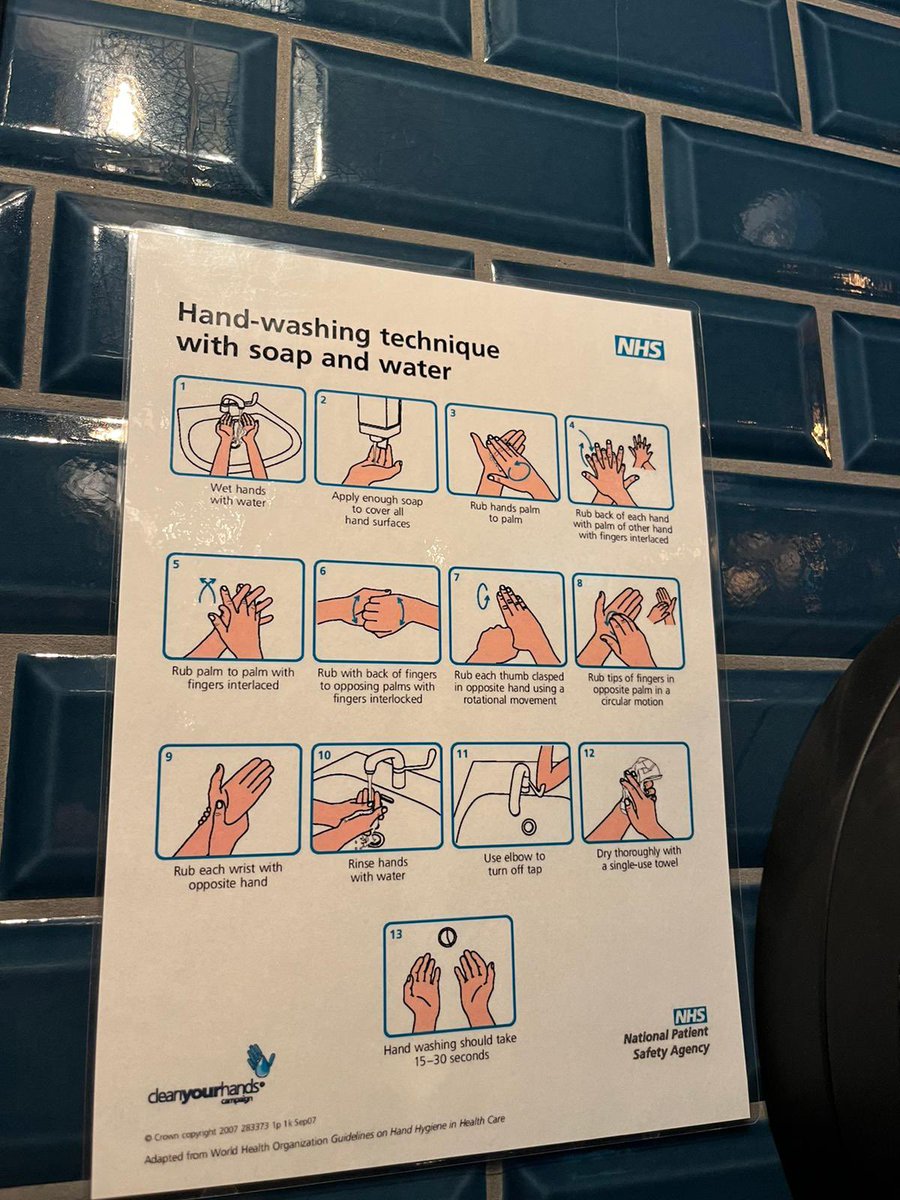 #spotted in a public bathroom in Oslo. World-beating healthcare system #NHS