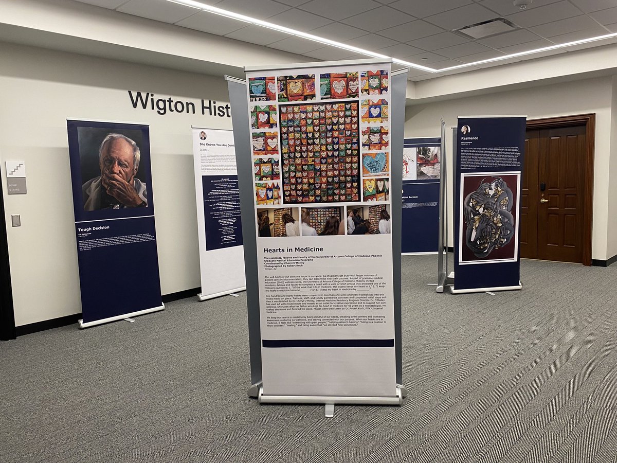 McGoogan Library (@unmclibrary) on Twitter photo “Expressions of Clinician Well-Being” an art exhibit from the <a href="/theNAMedicine/">National Academy of Medicine</a> is now on display on Level 8 of the library. Thank you to <a href="/unmc/">University of Nebraska Medical Center</a> Student Senate for bringing this exhibit to campus! “Expressions of Clinician Well-Being” an art exhibit from the <a href="/theNAMedicine/">National Academy of Medicine</a> is now on display on Level 8 of the library. Thank you to <a href="/unmc/">University of Nebraska Medical Center</a> Student Senate for bringing this exhibit to campus!