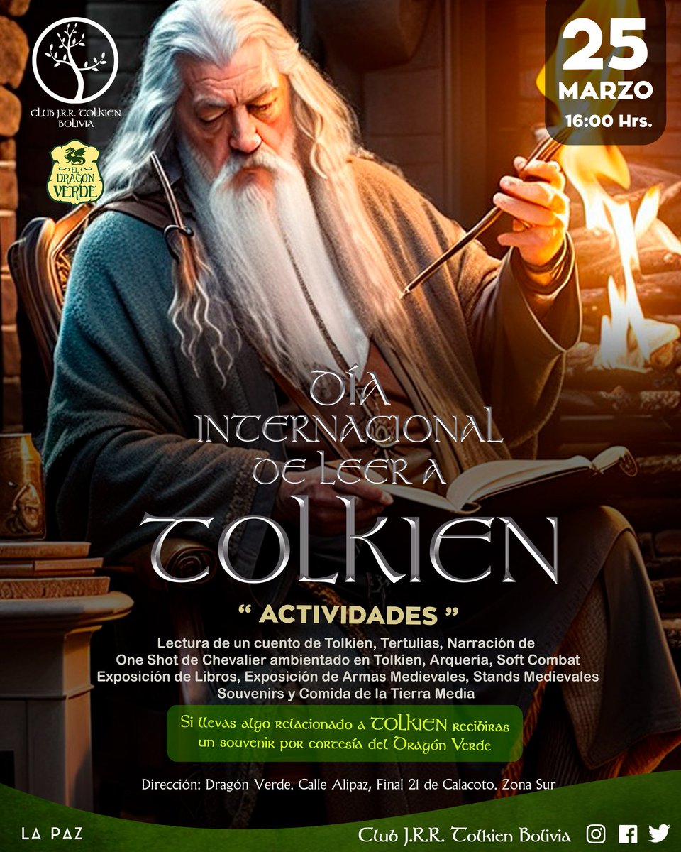 Club J.R.R. Tolkien Bolivia tweet media