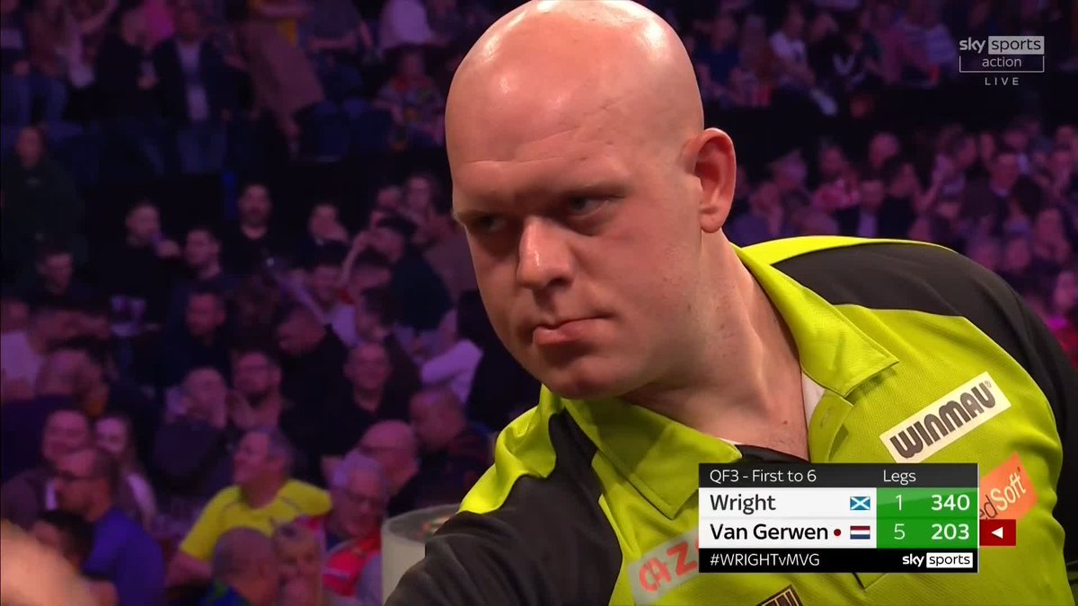 PDC Darts on Twitter "DEMOLITION JOB FOR MVG! Michael van Gerwen's