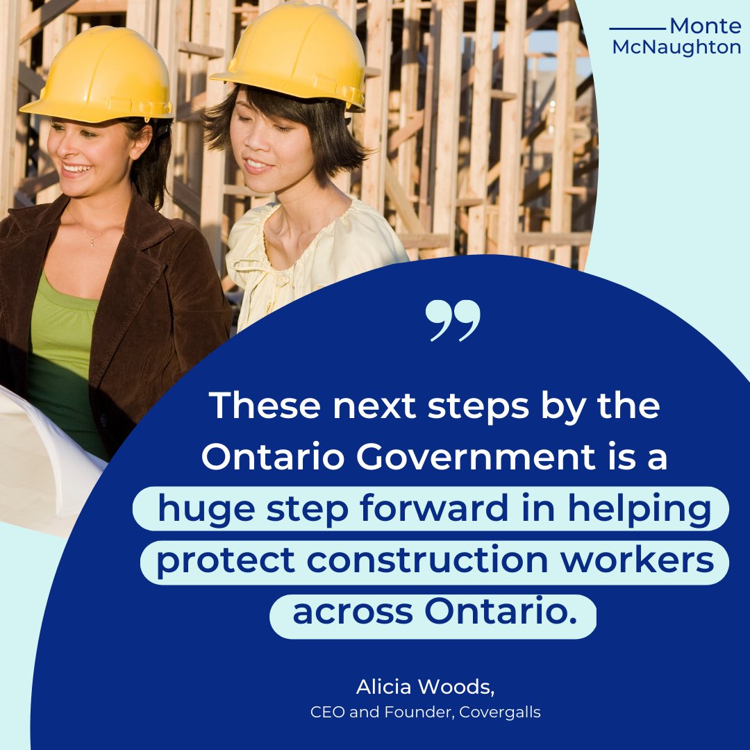 Monte McNaughton (@montemcnaughton) on Twitter photo It's #AllHandsOnDeck working with strong voices like <a href="/LiUNACanada/">LiUNA! Canada</a> and <a href="/Covergalls/">Covergalls Workwear</a> to support our everyday construction heroes, and ensure they have the proper working conditions to keep them safe.
#WorkingForWorkers It's #AllHandsOnDeck working with strong voices like <a href="/LiUNACanada/">LiUNA! Canada</a> and <a href="/Covergalls/">Covergalls Workwear</a> to support our everyday construction heroes, and ensure they have the proper working conditions to keep them safe.
#WorkingForWorkers