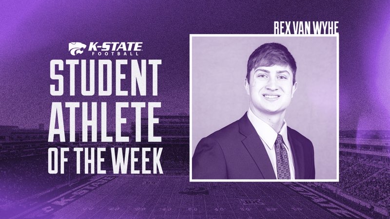 KStateFB's tweet photo. Core Value Awards ➡️
￼
Prizefighter of the Week - @Duffiechristian
Disciplined - @WillSwanson11
Committed - @Duffiechristian
Tough - DJ Giddens
Selfless - @KaitoriJr
Student Athlete of the Week - @avery2johnson, @rexvanwyhe5 https://t.co/SpbNLPhy3u