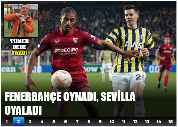 tumer_dede's tweet photo. 'Fenerbahçe oynadı, Sevilla oyaladı
- Tümer Dede - Fotospor'
https://t.co/mMXVue2Mlj
#love #instagood #photooftheday #fashion
#beautiful #happy #cute #tbt #like4like
#followme #picoftheday #follow #me #selfie
#summer #audience #beau #ardagüler #JurgeJesus #tumerdede #AliKoc https://t.co/xH1eJNRary