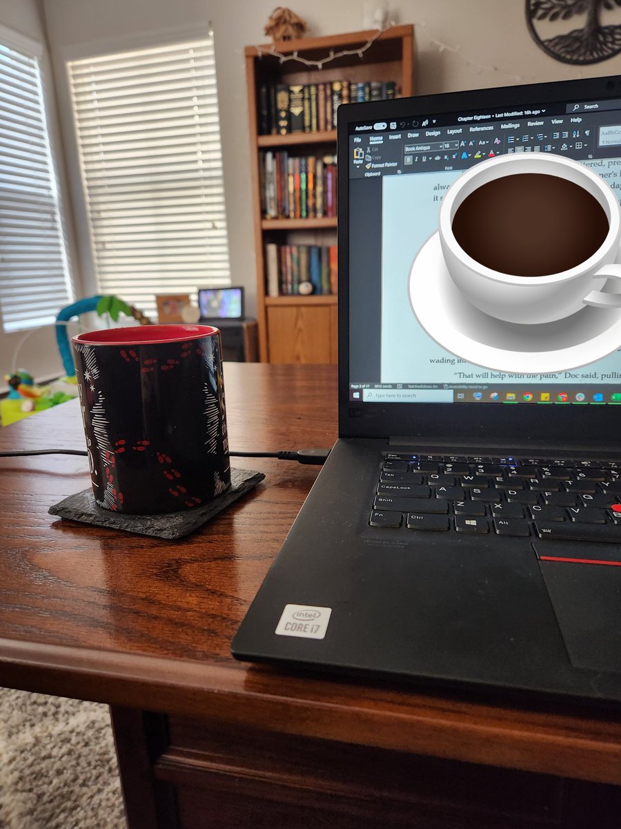 Finished editing ch. 18 ...over halfway done.

#writerslift #WritingCommunity #AuthorsOfTwitter #authorscommunity #authorsofinstagram #fantasy