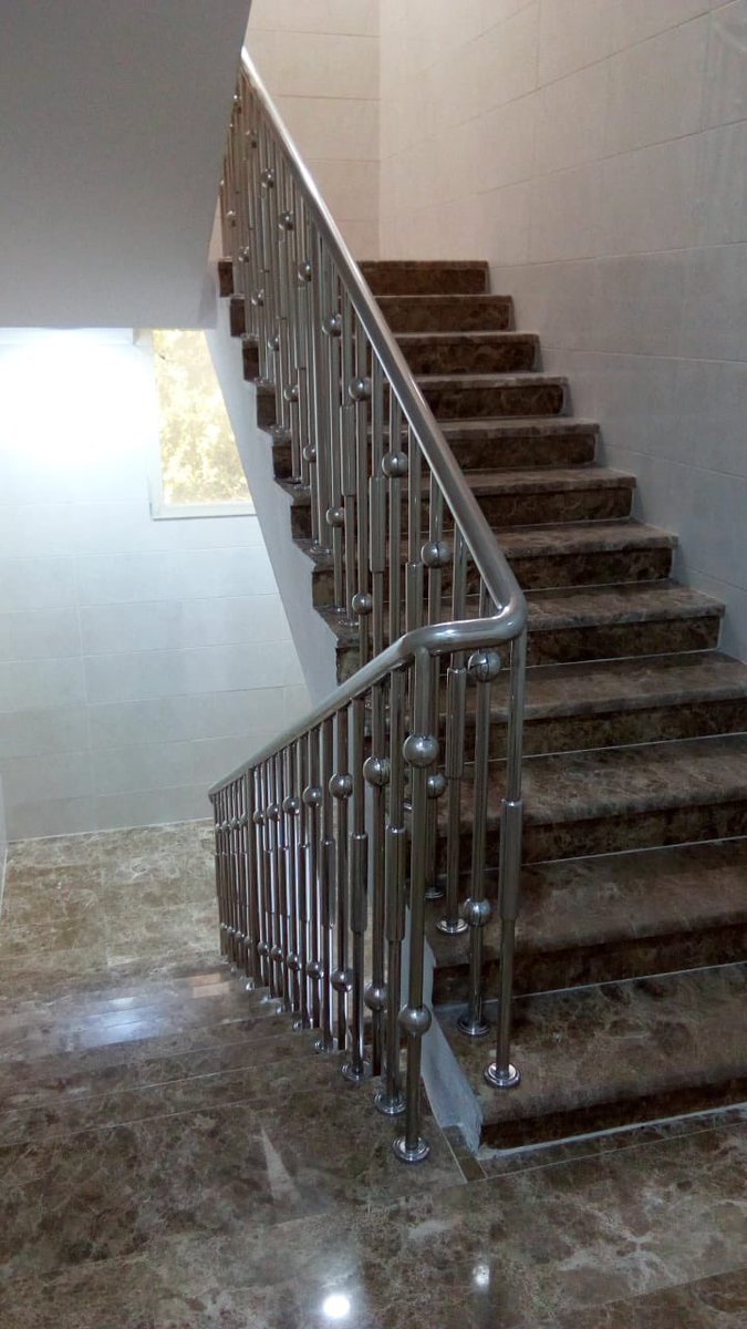 ma3den's tweet image. درابزين سلم استانلس ستيل تايواني غير قابل للصدأ · تركيب زجاج والمنيوم ومرايات وشورات · درابزين سلم استانلس ستيل تايواني أصلي · درابزينات سلم استانلس استيل اصلي رقم تلفون 0535901374