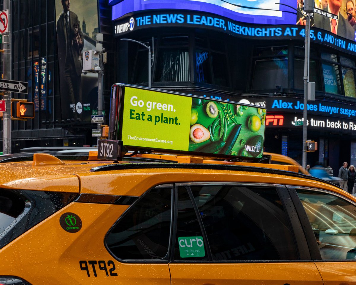 WildAid's tweet photo. Have you spotted us out in the wild?
Our #TheEnvironmentExcuse campaign is aimed at shrinking carbon footprints & embracing eco-friendly lifestyles. If you see one of our billboards, snap a pic & tag us! https://t.co/rQDjKKMVCc https://t.co/qv0uGZMQ4S