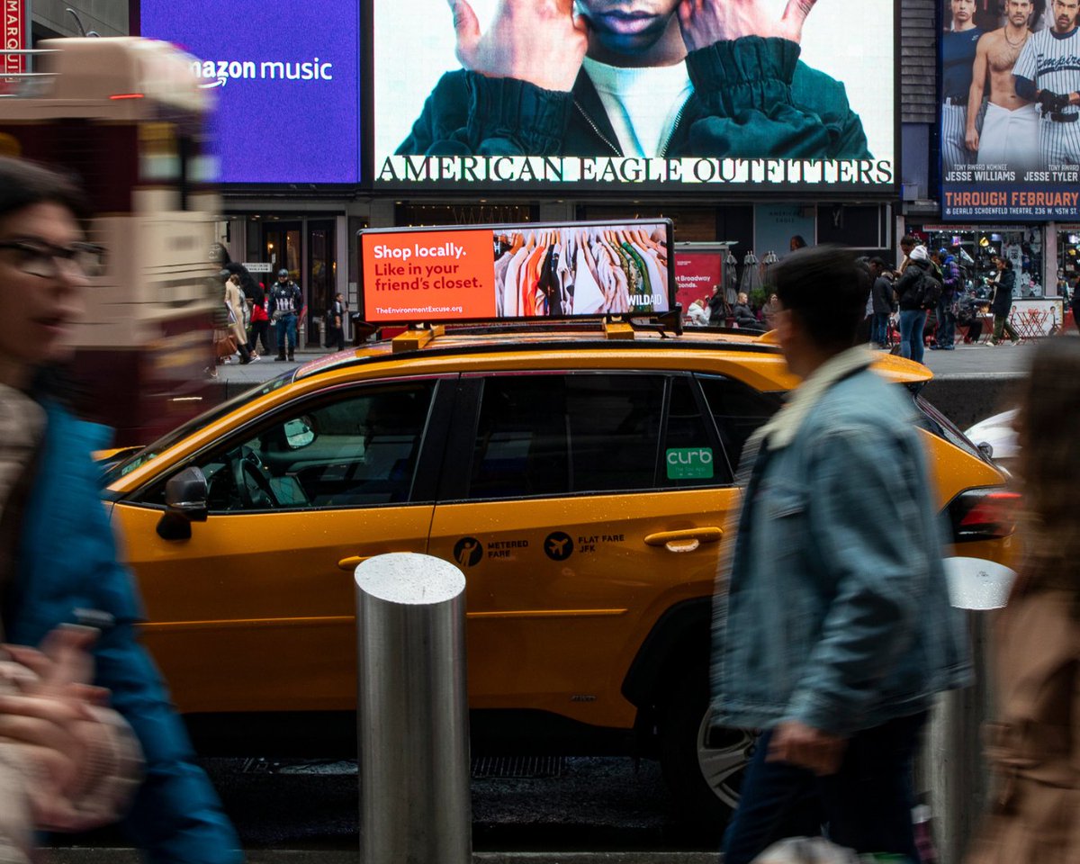 WildAid's tweet photo. Have you spotted us out in the wild?
Our #TheEnvironmentExcuse campaign is aimed at shrinking carbon footprints & embracing eco-friendly lifestyles. If you see one of our billboards, snap a pic & tag us! https://t.co/rQDjKKMVCc https://t.co/qv0uGZMQ4S
