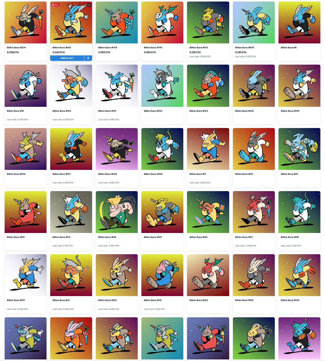 Billion Buns 🐰 tweet media