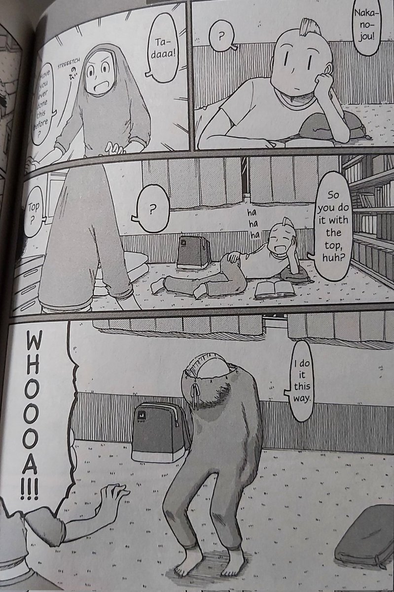 Rereading Nichijou before shipping the books away when suddenly... 