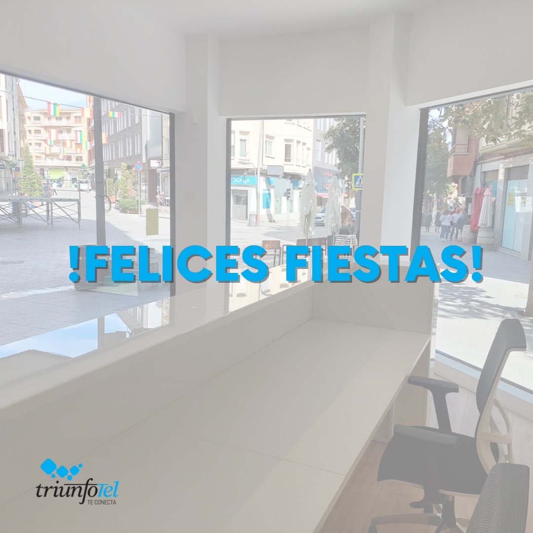 🎉 🎉 ¡Felices fiestas Arnedo!

👏 Desde Triunfotel os deseamos unas muy felices fiestas y esperamos que disfrutéis a lo grande de estos días.