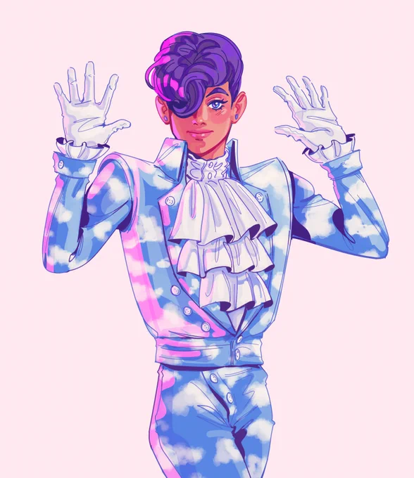 the million josukes i drew in 2020 definitely  