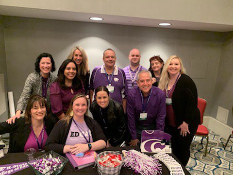 mallon3's tweet image. Some of the very best educators I know!!  We’re having a blast representing our beloved @KSUCollegeofEd at the @SITEconf in New Orleans this week!!  Check out: coe.k-state.edu/academics/prog… #SITE23 #KSUEdCats #PurplePride