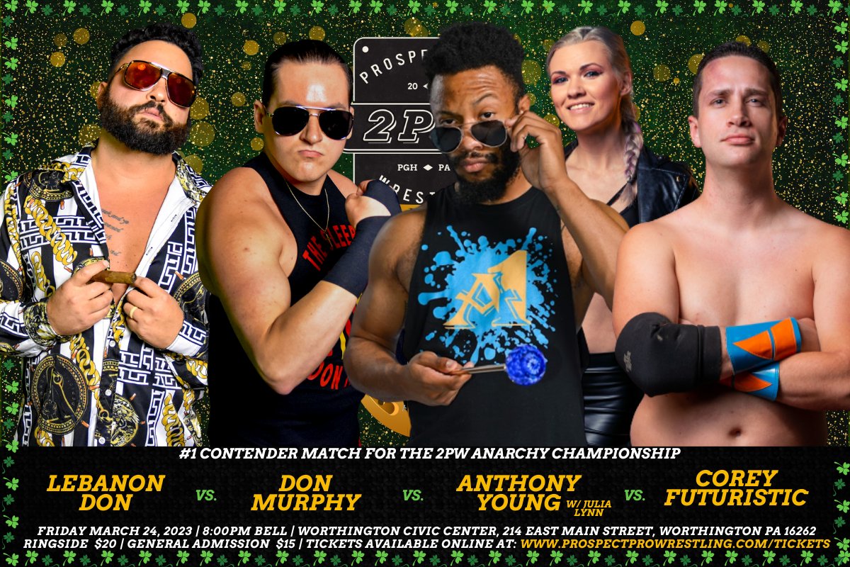See these matches and much more on Saturday, March 24th for 2PW: Tough Luck! 

TICKETS >> 𝗵𝘁𝘁𝗽𝘀://𝘄𝘄𝘄.𝗽𝗿𝗼𝘀𝗽𝗲𝗰𝘁𝗽𝗿𝗼𝘄𝗿𝗲𝘀𝘁𝗹𝗶𝗻𝗴.𝗰𝗼𝗺/𝗲𝘃𝗲𝗻𝘁-𝗱𝗲𝘁𝗮𝗶𝗹𝘀/𝟮𝗽𝘄-𝗽𝗿𝗲𝘀𝗲𝗻𝘁𝘀-𝘁𝗼𝘂𝗴𝗵-𝗹𝘂𝗰𝗸