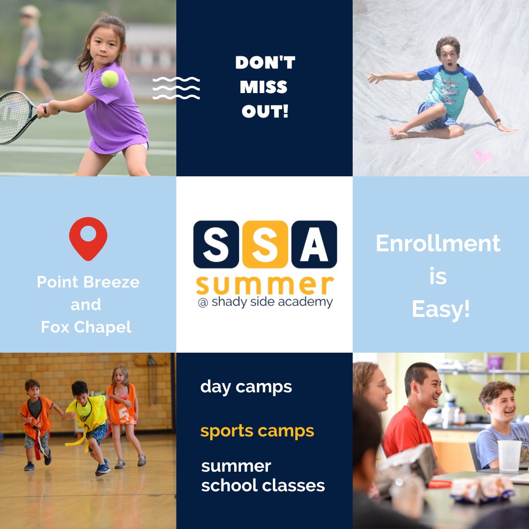 Don’t delay! SSA Summer camps and classes are filling up quickly! Register today at hubs.li/Q01D-KMz0 #ssasummer
