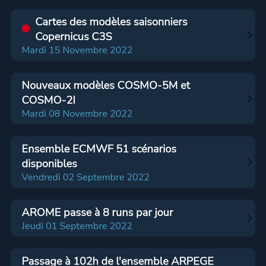 qlag's tweet photo. La nouvelle version "6.1.0 - Levant" de @meteociel #Android est désormais dans le camp de Google. 

Déploiement progressif à partir de demain avec plein de nouveautés : 
🌒 Mode Sombre ! 
🗺️ Des centaines de nouvelles cartes Live 
⚡️ Un accueil totalement refondu et + rapide. https://t.co/BPWC78Rz1u