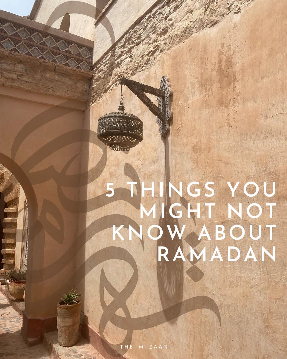 ● 5 Things You Might Not Know About Ramadan ☪️

● Must Read 📚
