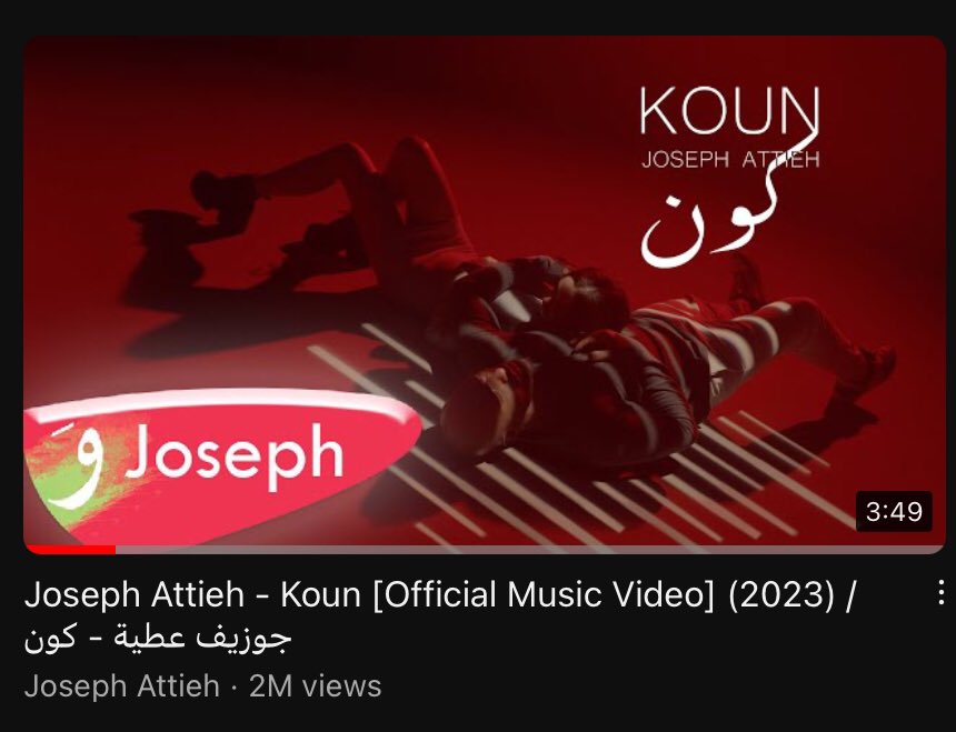 Lovers_Jospeh's tweet photo. #KOUN 2 million ❤️
@josephattieh @starsystemlb 
@RamChalhoub @jmlysnmusic https://t.co/sdEe6xHH8V