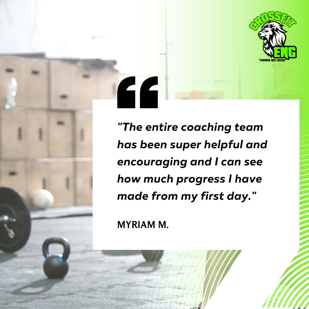 CrossfitENG's tweet image. Consistent progress leads to successful goals! 💯🎉💪

#consistentgrowth #achieveyourgoals #keepmovingforward #positiveprogress #crossfit #crossfiteng #fitnesslifestyle #athletewins