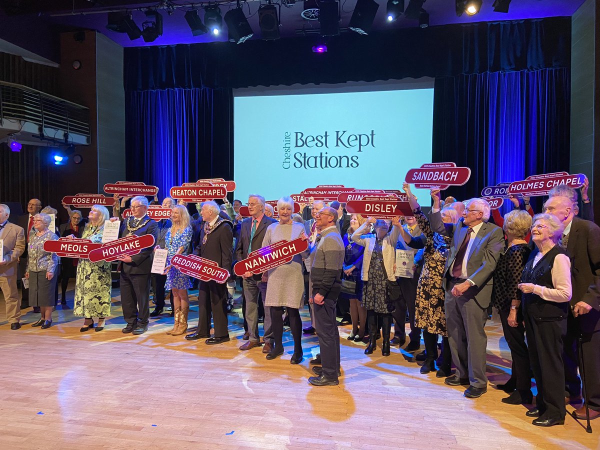 The night has concluded with many wonderful winners #cbks22 #communityrail