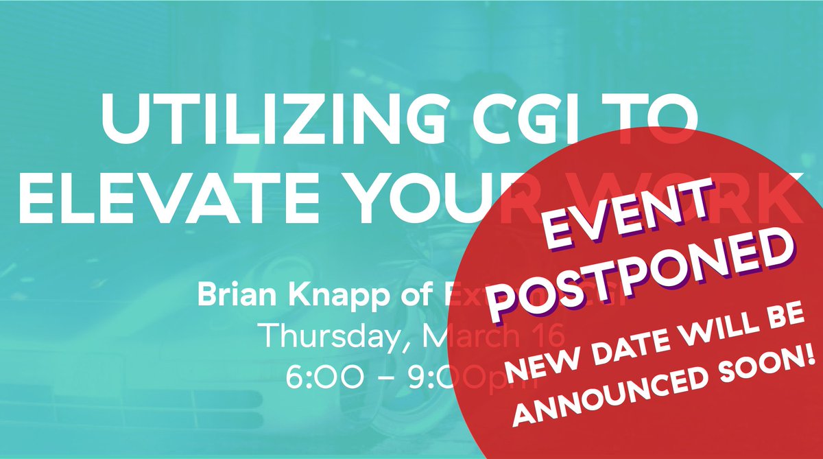 aigawestmi's tweet photo. Unfortunately, we had to postpone tonight's event. Never fear though, we're working on some new dates in April which we'll announce soon! https://t.co/JQ8w75ykNk