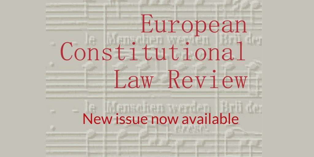 CUP_Law's tweet photo. New issue of #EuConst now available 
📚 https://t.co/pVkXbERbLB 
#ConLaw https://t.co/xt8iV5Peeg