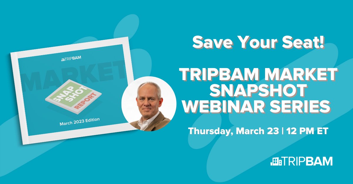 The next TRIPBAM webinar is on its way for March 23. Find out the latest trends shaping corporate air and hotel program management and hear from expert buyers about how they’re adapting to new pressure from suppliers. Register: loom.ly/Nf0LdlU
