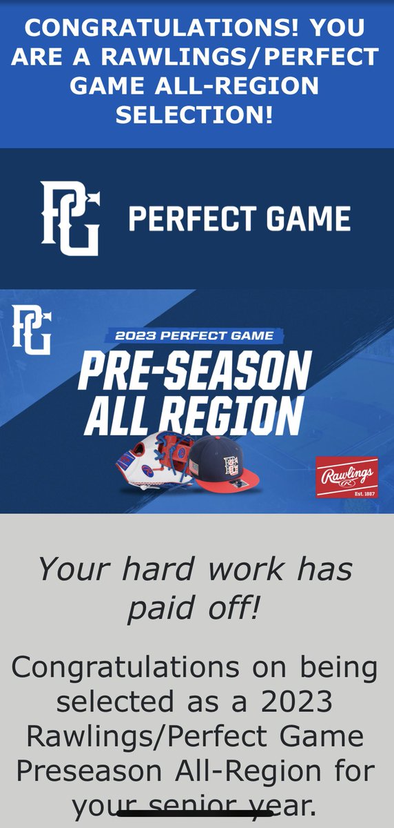 Thank you <a href="/PerfectGameUSA/">Perfect Game USA</a> <a href="/Texas_PG/">Perfect Game Texas</a>