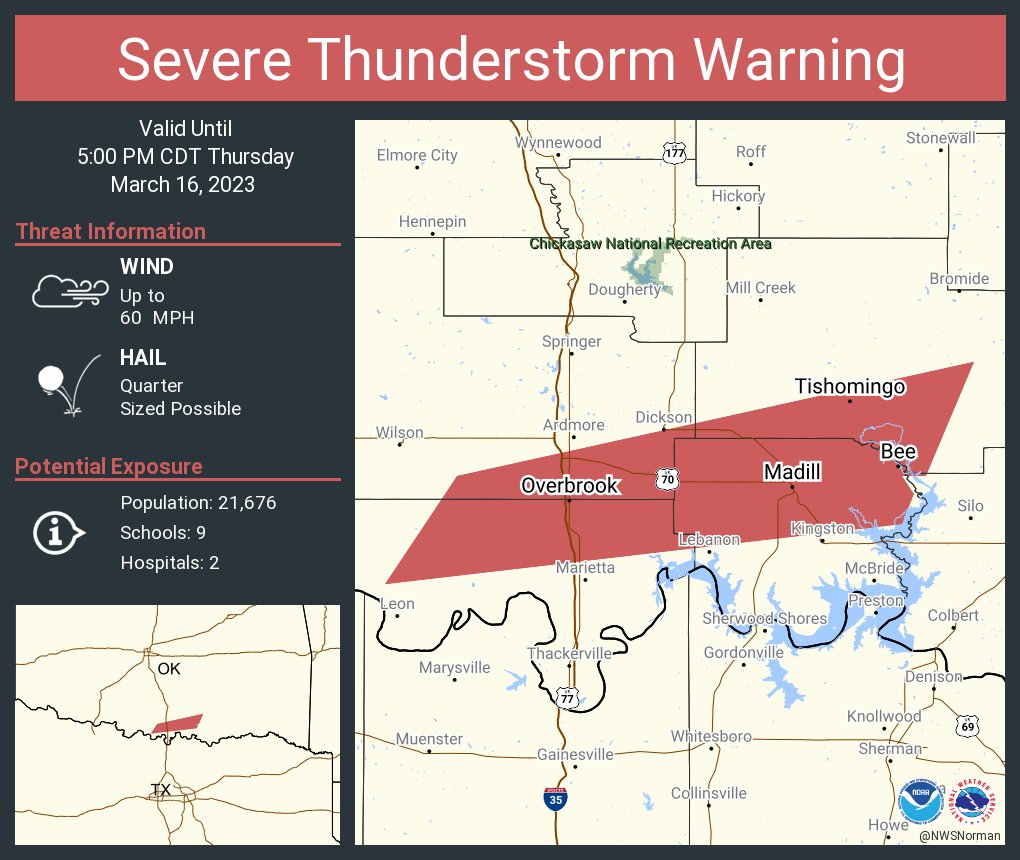 Mike Smith on Twitter "RT NWSSevereTstorm Severe Thunderstorm
