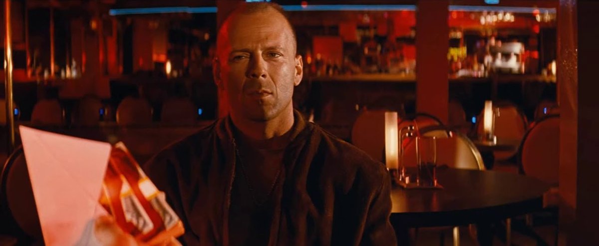 TheExtremeMusi1's tweet image. Perhaps the most famous cinematic use of #LetsStayTogether was in the scene from Pulp Fiction, where it is playing in the background. It's on the stereo in the bar, where we first confront Bruce Willis' poker face while Ving Rhames gives him the "pride only hurts" speech.