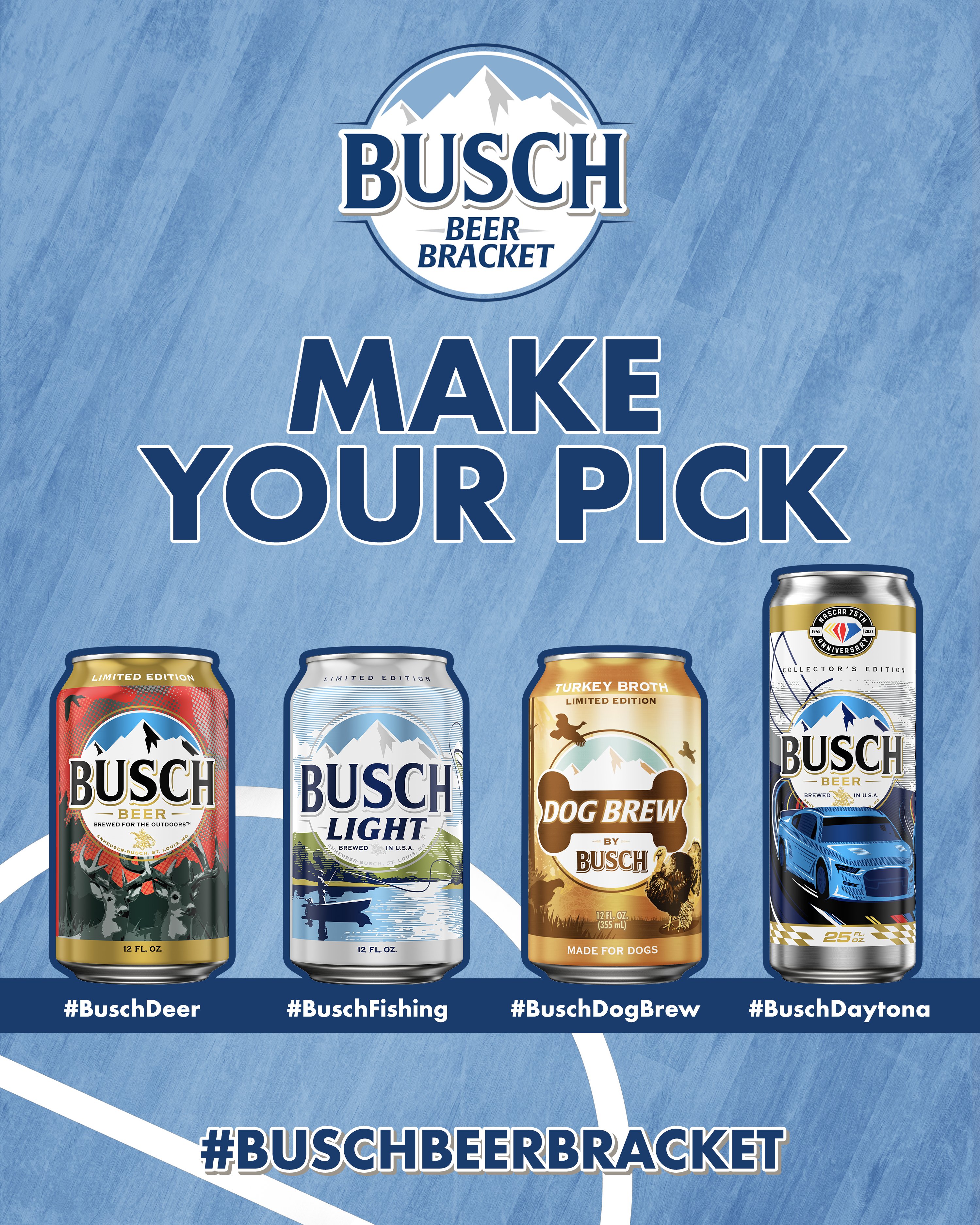 Busch Beer on X: THE QUEST TO FIND THE BEST BUSCH CAN CONTINUES - NEXT UP:  The Stuff We Love Cans 🫶🍺​ Comment your favorite can's hashtag along with  #BuschBeerBracket to vote!