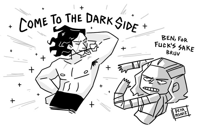 my reylo shitpost era was indeed iconic https://t.co/Z6WOAY7OnK 