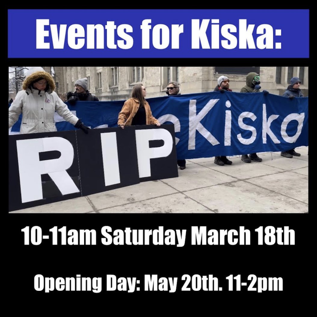 A memorial for Kiska is happening on Saturday 18th March, 10-11am at Marineland. Swim free Kiska 💔

#RIPKiska #FreeKiska