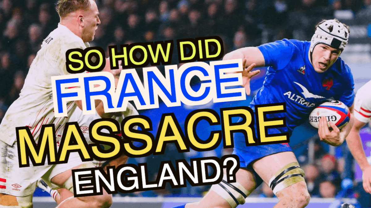 Twickenham saw one of the all-time great performances this weekend as France decimated Angleterre, handing the hosts the biggest-ever loss at Twickenham and setting themselves on course for RWC2023. So how did they do it, and are there any +'s for England?
youtu.be/KJhBBSjPcAo