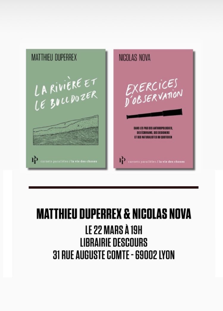 Les rencontres à venir.
premierparallele.fr/actus