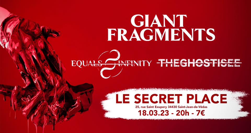 FranceMetal's tweet image. Samedi 18 Mars &amp;gt; SAINT JEAN DE VEDAS (34430) &amp;gt; france-metal.fr/evenement/gian…

@secretplacetaf @giantfragments @equalsinfinity @theghostisee