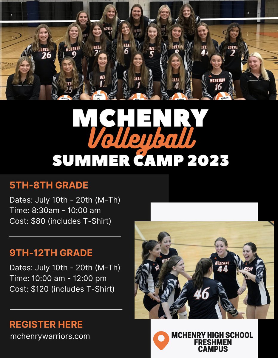 Mark your calendars! 🗓️✅ Summer camp info: