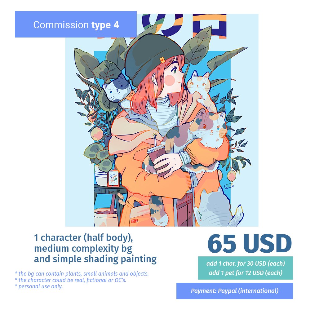 diirumin's tweet photo. Commissions are OPEN ( •̀ ᴗ •́ )و!
I'm going through really bad economical times since my former company went bankrupt. If you could share this will be so helpful too, also you can support me on patreon https://t.co/EizB8Phs7G , there's lots of digital merch rewards waiting! https://t.co/xIMqwi9LPN