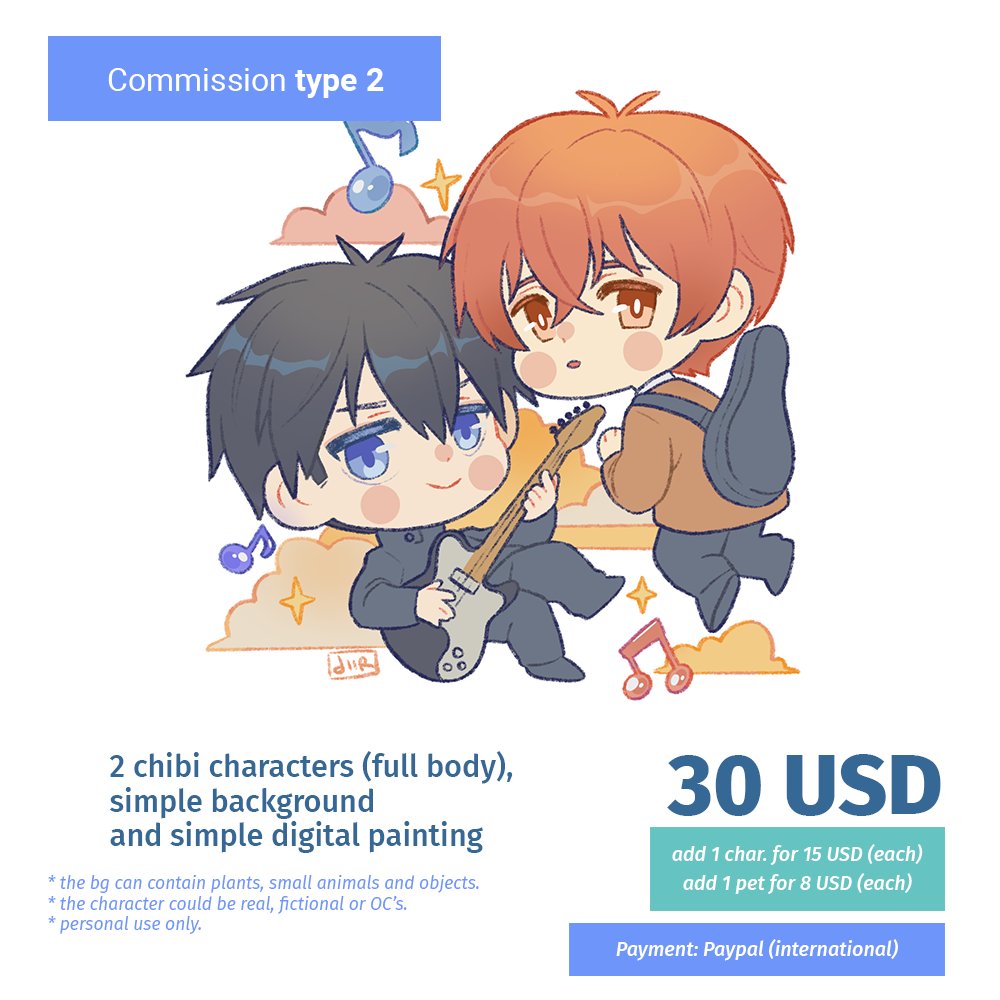 diirumin's tweet photo. Commissions are OPEN ( •̀ ᴗ •́ )و!
I'm going through really bad economical times since my former company went bankrupt. If you could share this will be so helpful too, also you can support me on patreon https://t.co/EizB8Phs7G , there's lots of digital merch rewards waiting! https://t.co/xIMqwi9LPN